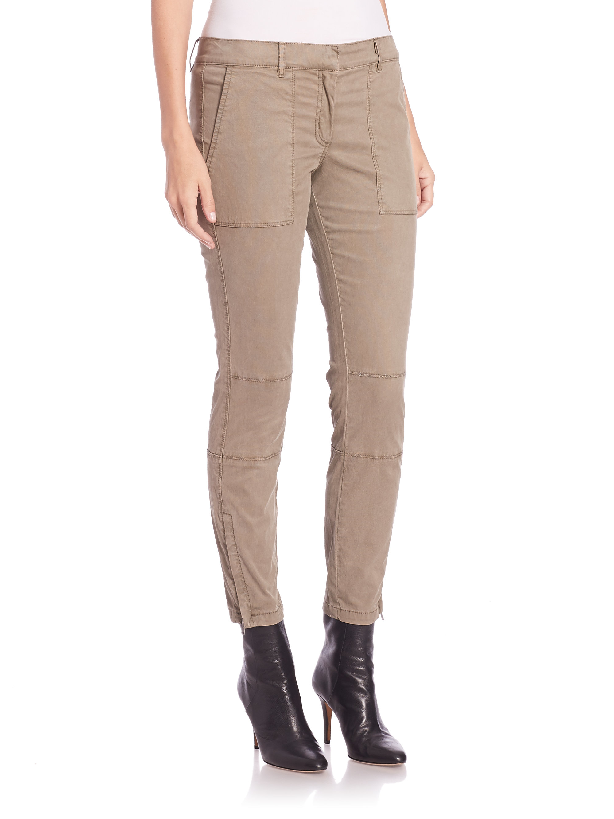 ankle cargo pants