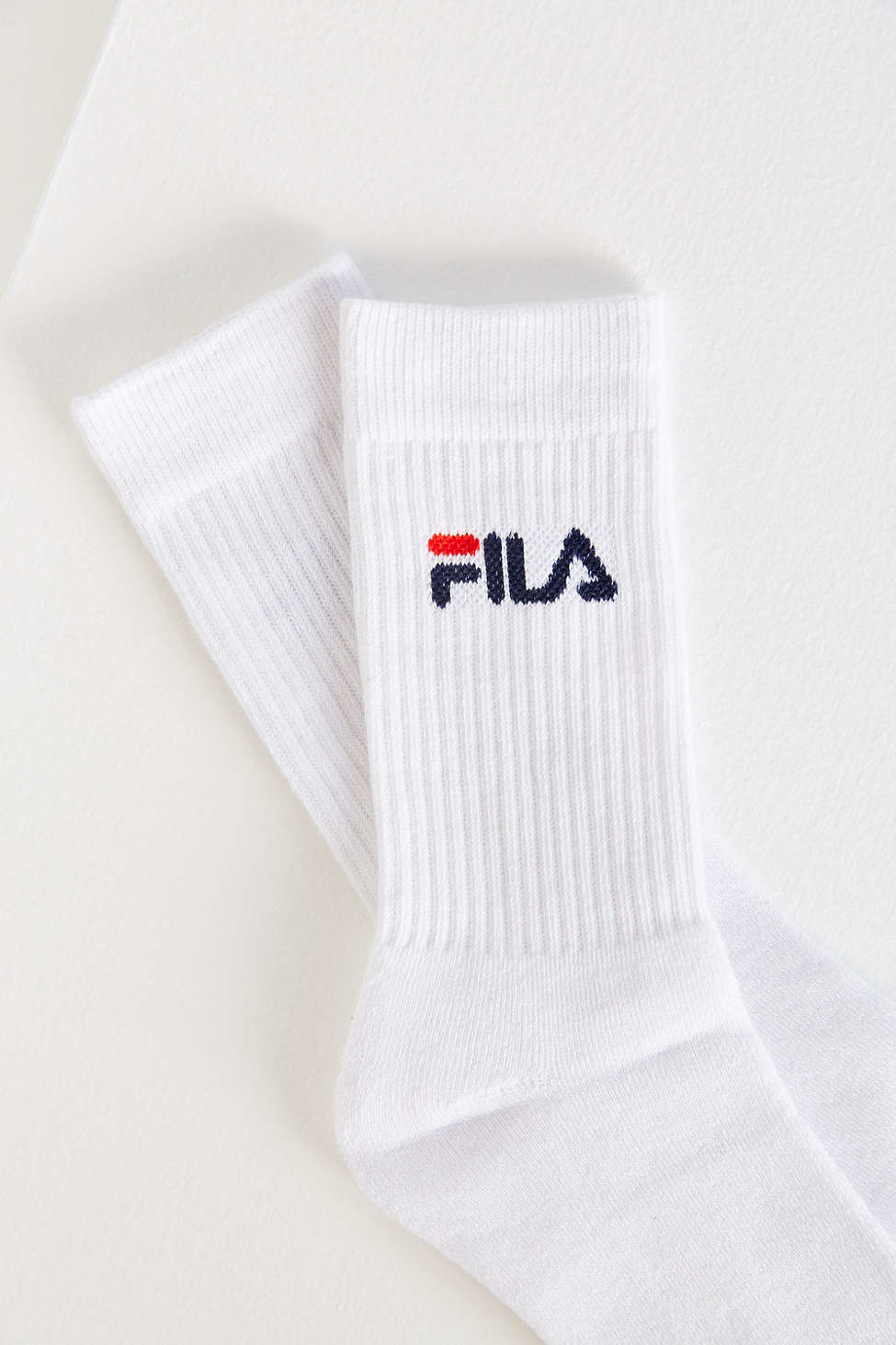 Fila Synthetic Classic Crew Sock in White Lyst