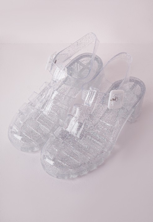 infant clear jelly sandals