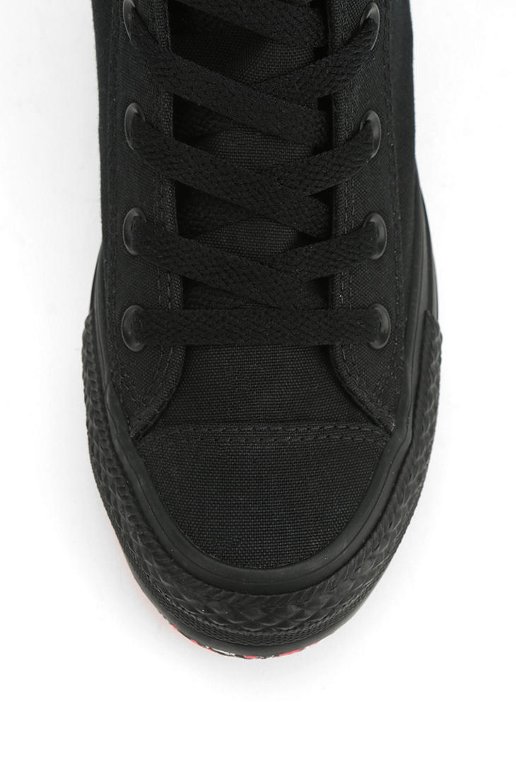 Womens Hidden Wedge Hightop Sneaker 