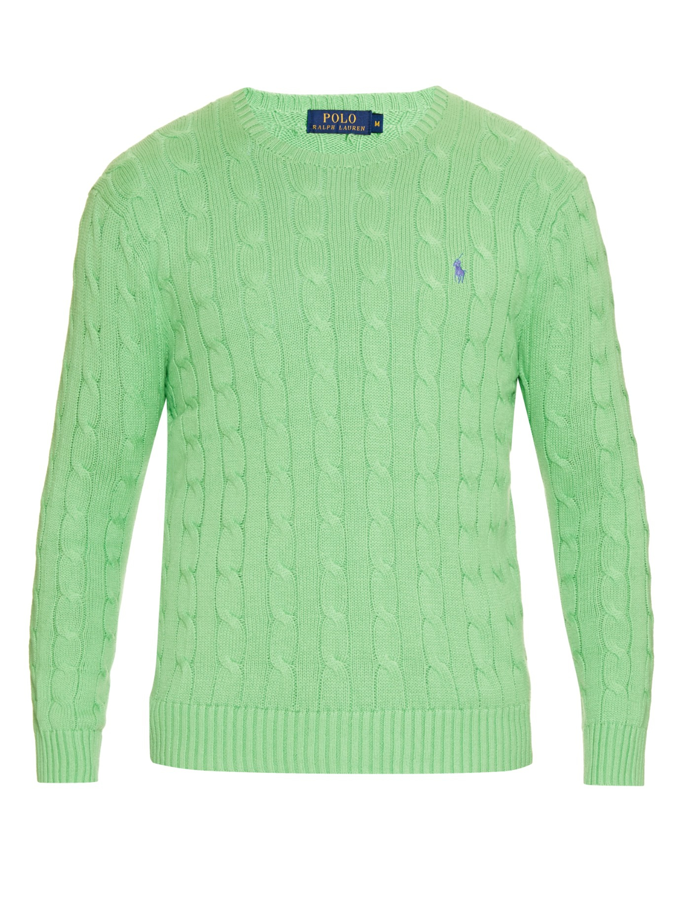 mens green ralph lauren jumper