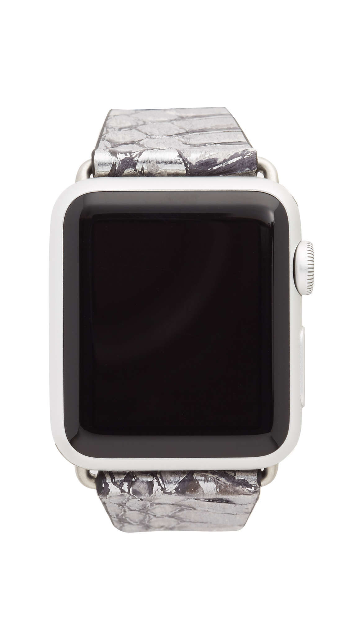 Rebecca Minkoff Snakeskin 38mm Apple Watch Band in Metallic | Lyst