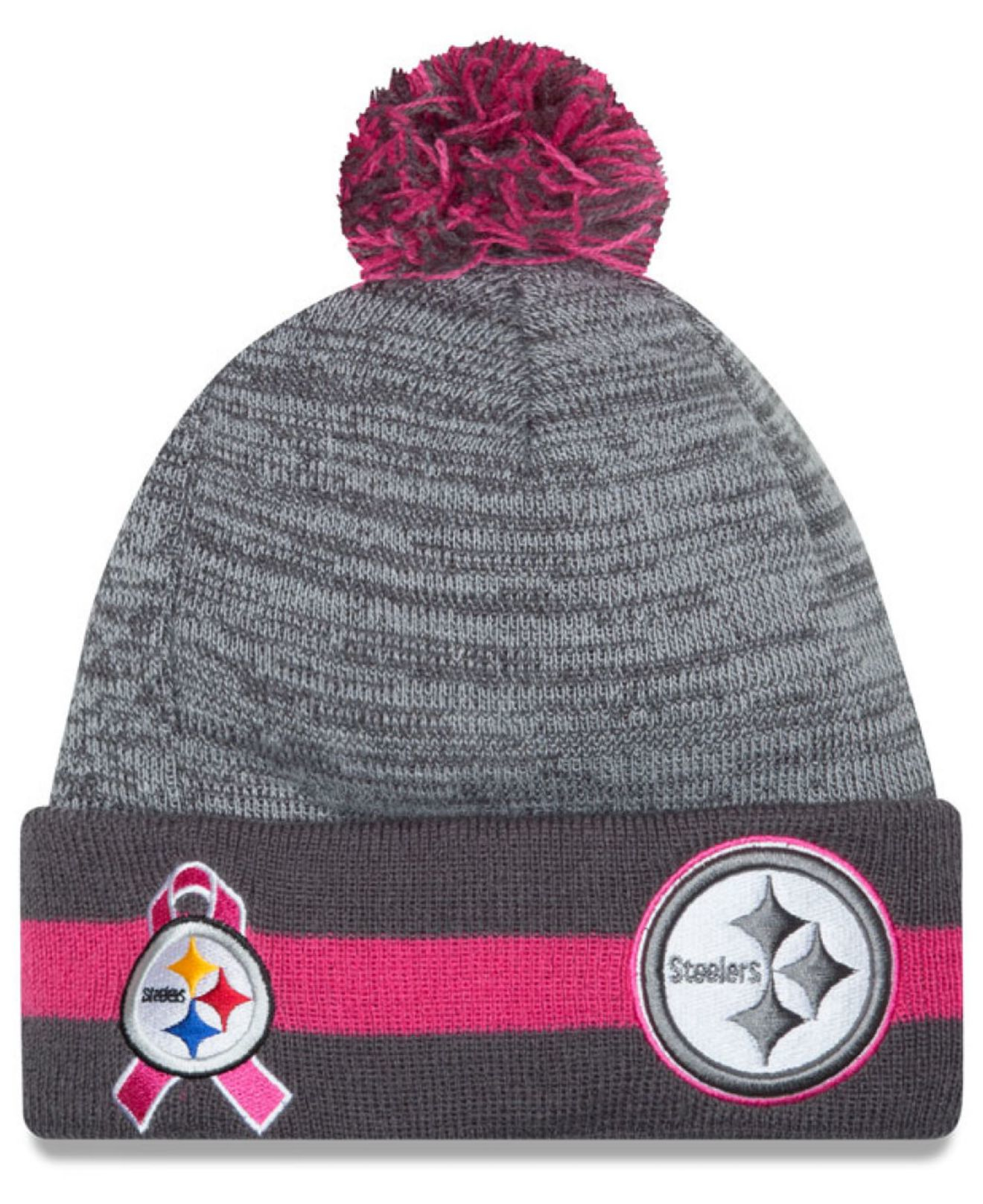 pittsburgh steelers cancer awareness hats
