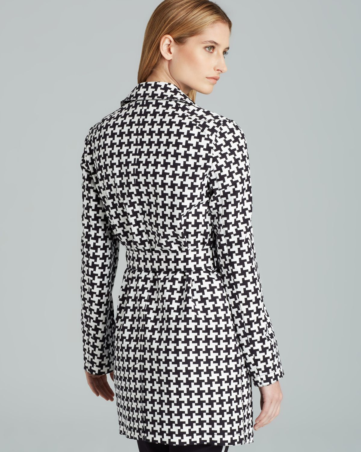 michael kors houndstooth jacket