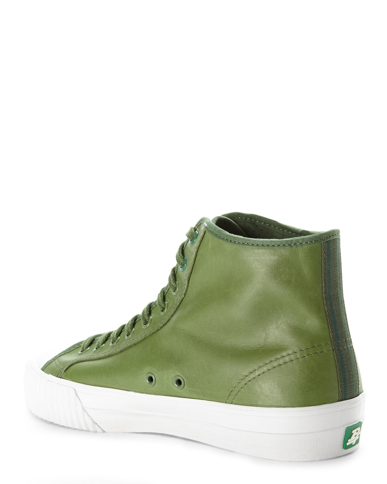 lyst pf flyers green center hi sneakers in green for men pf flyers green