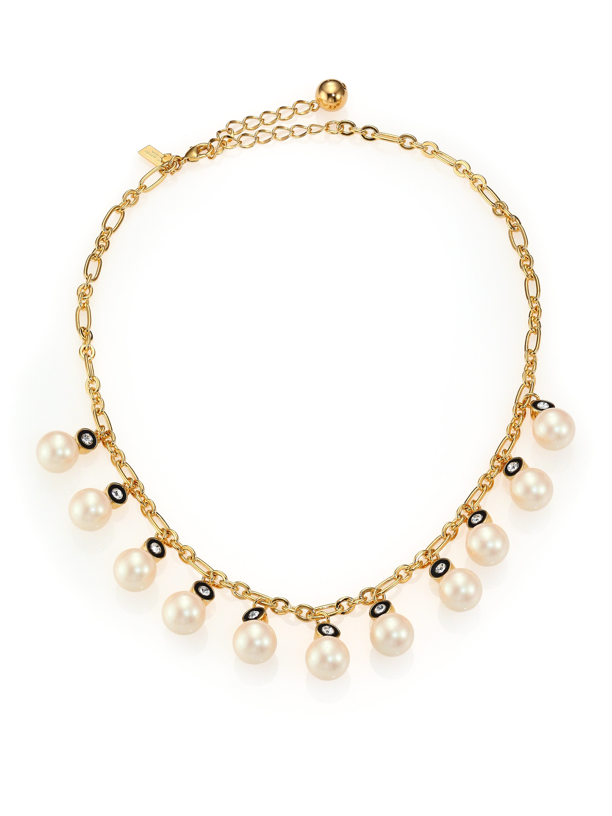 kate spade pearly delight necklace
