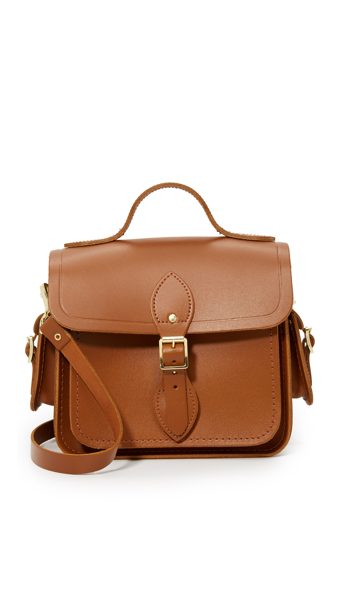 Cambridge Satchel Company Traveller Bag With Side Pocket in Brown | Lyst