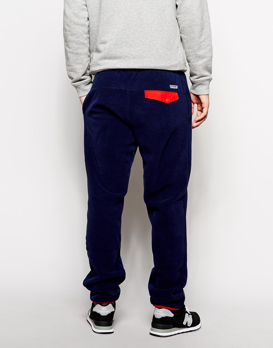 Patagonia Synchilla Snap-T Fleece Pants in Blue for Men | Lyst Canada
