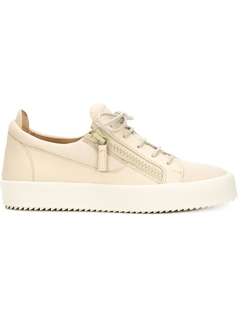 beige giuseppe sneakers