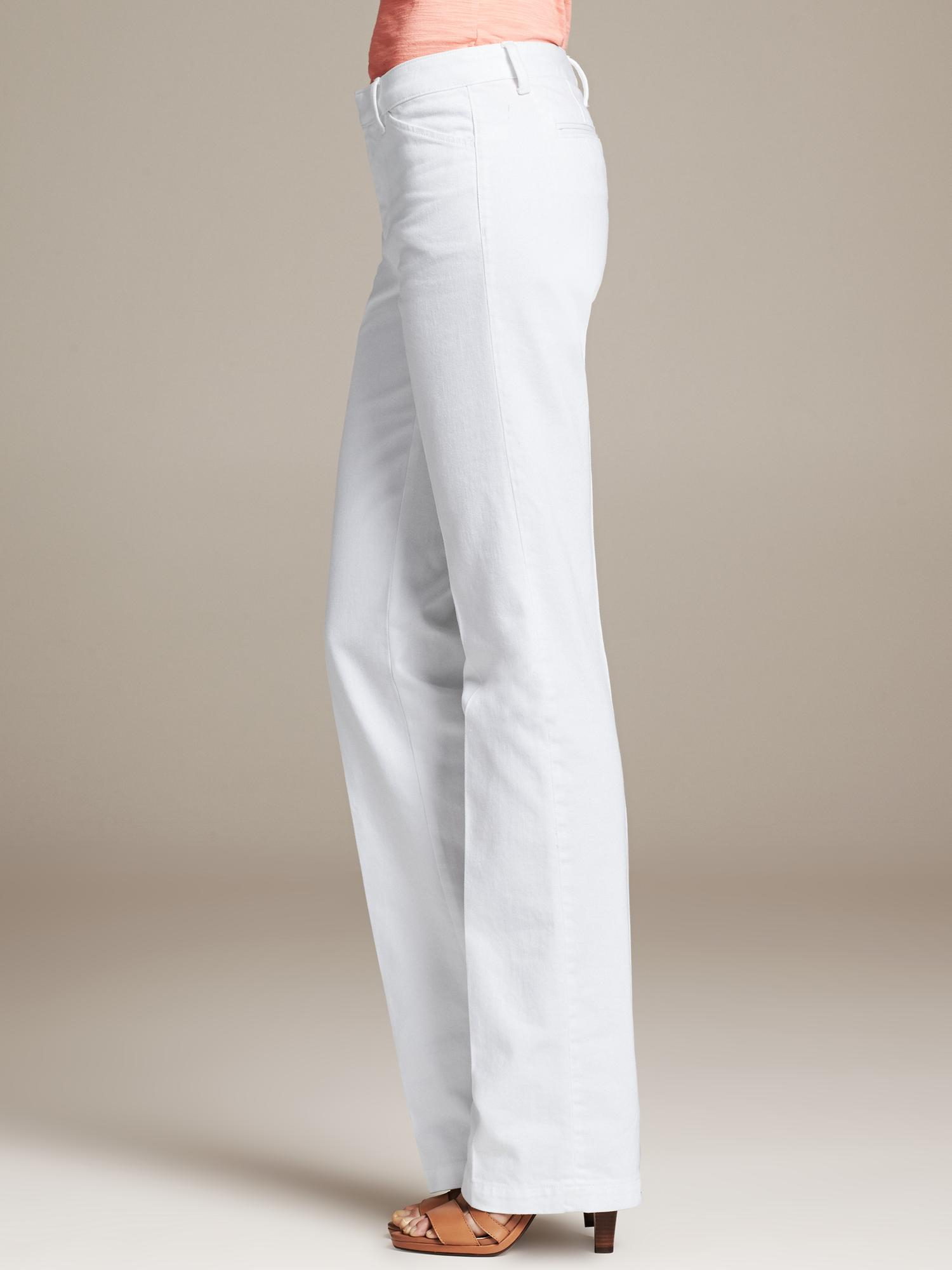banana republic white jeans