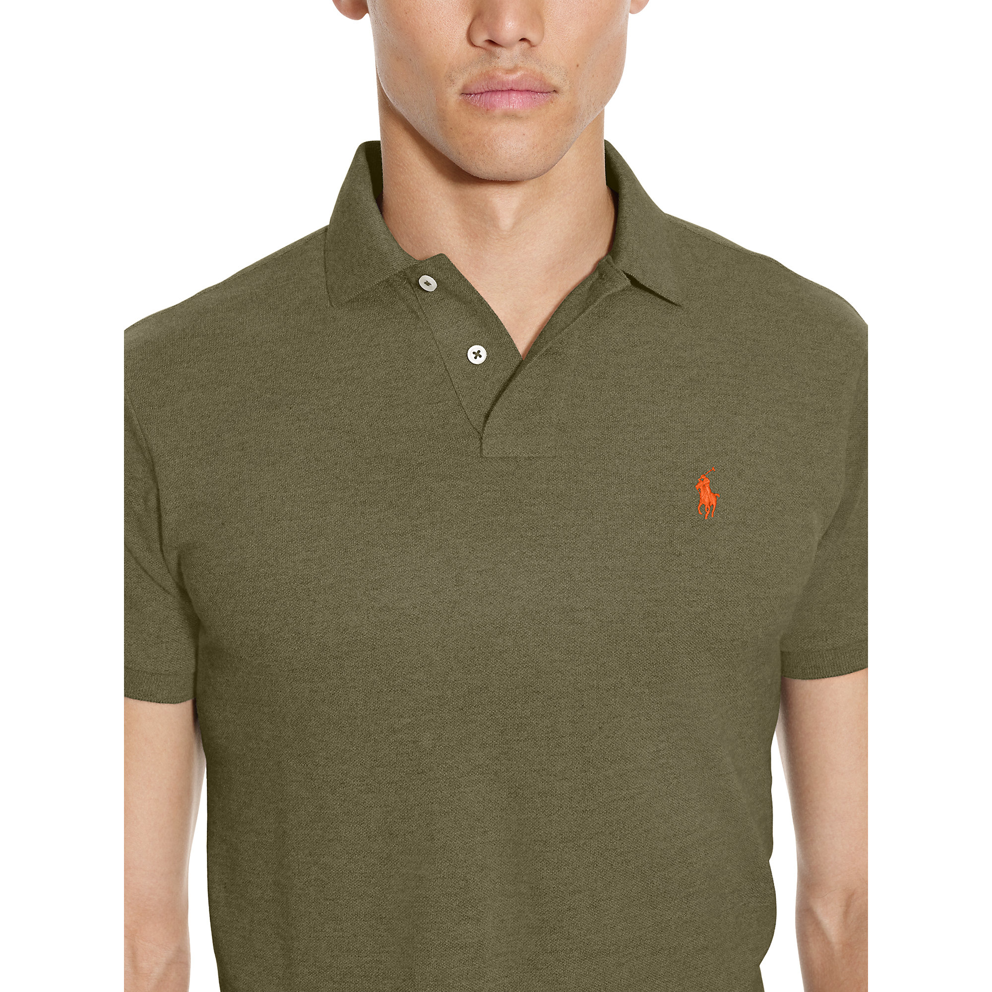 olive green ralph lauren t shirt