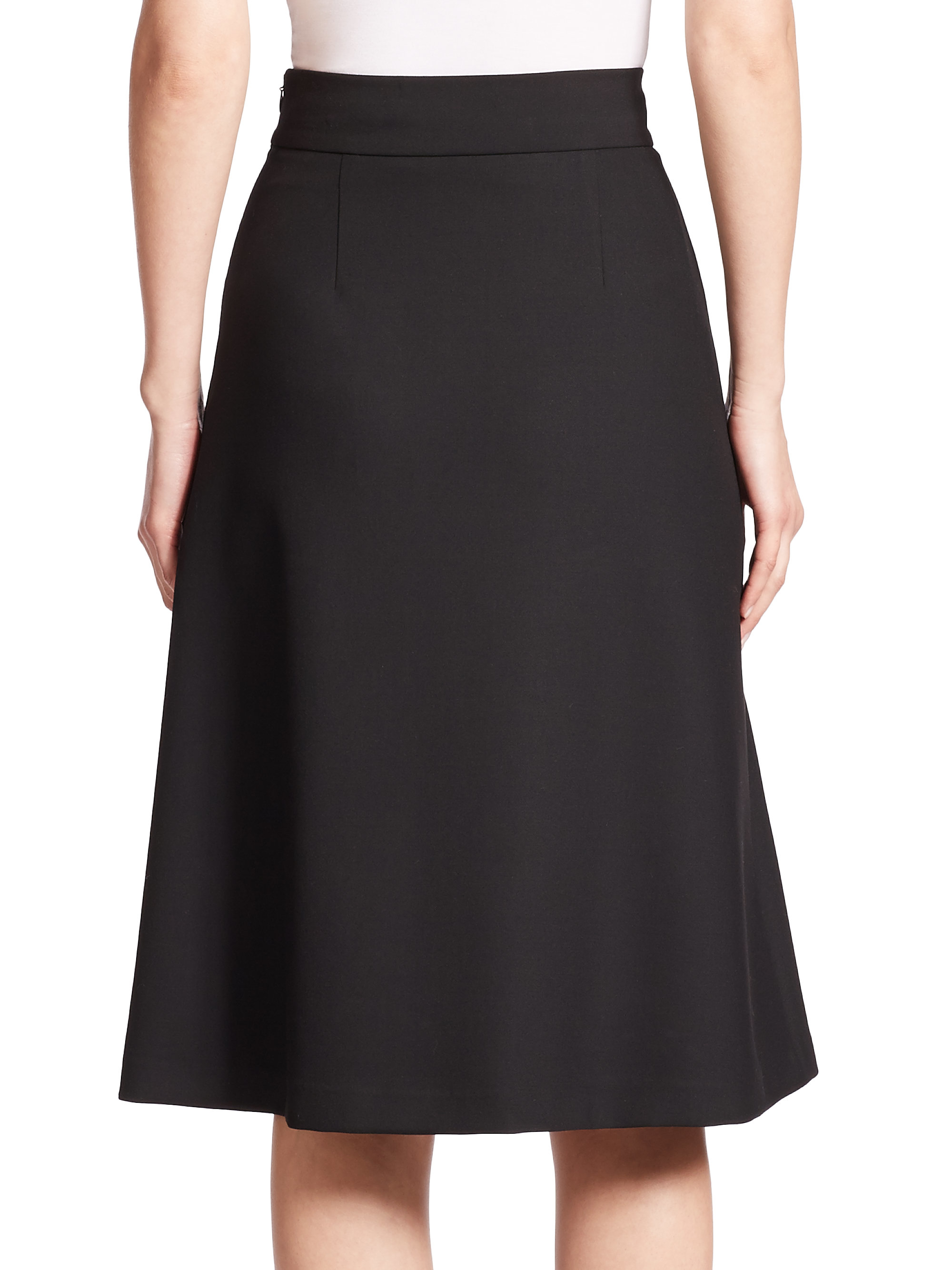 Diane von furstenberg Winslet Skirt in Black | Lyst