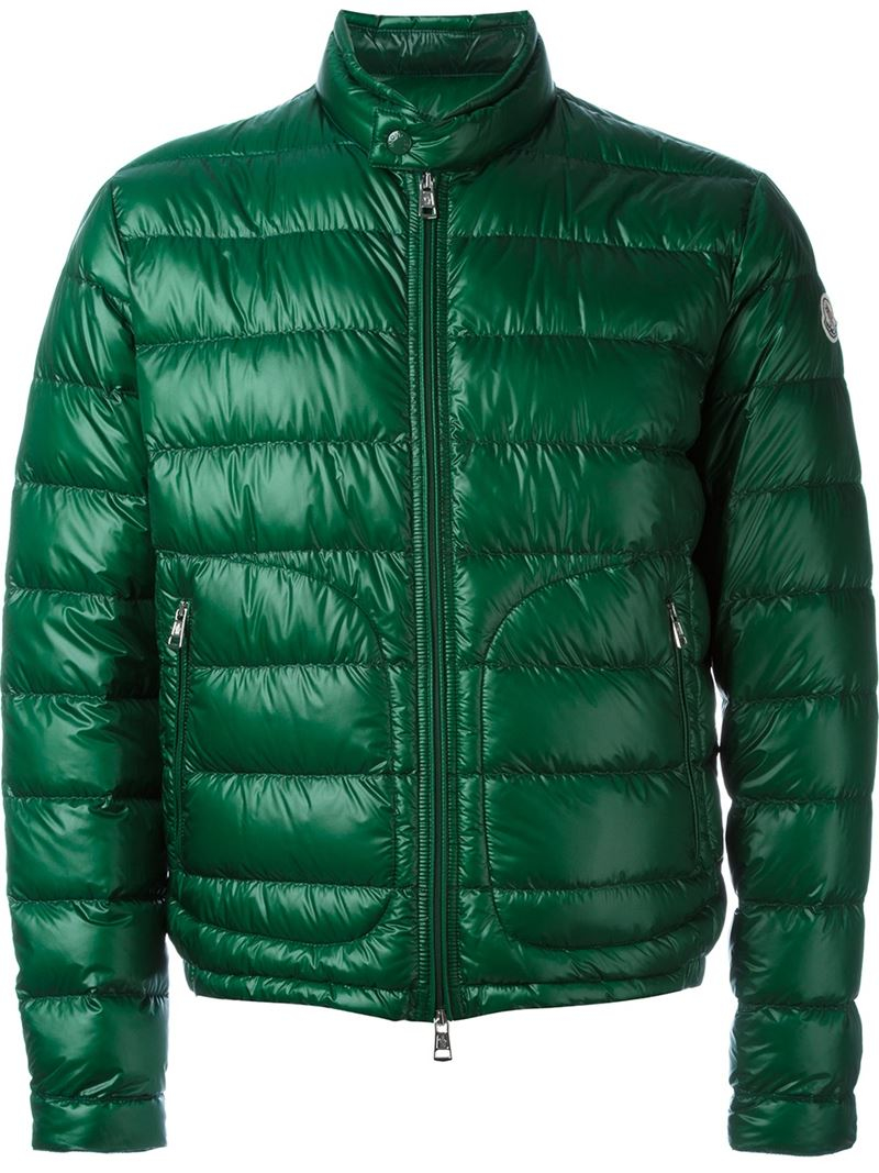 Moncler 'acorus' Padded Jacket in Green for Men - Lyst
