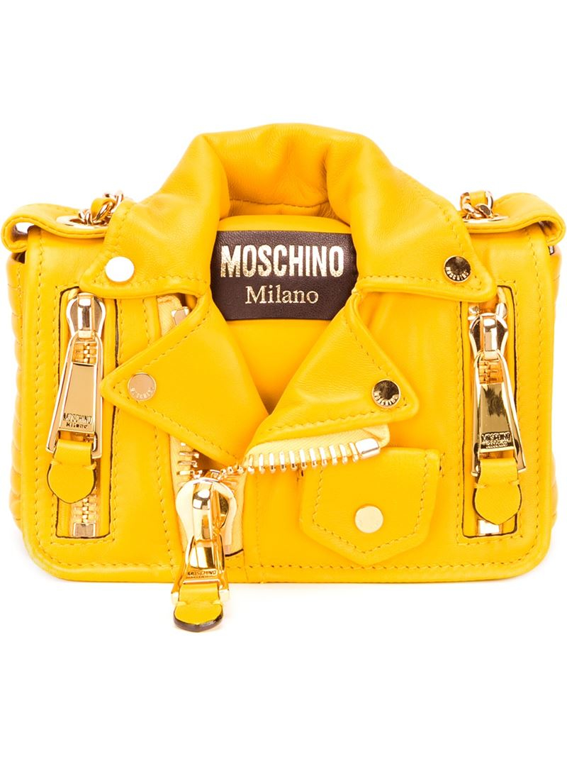 moschino bag jacket