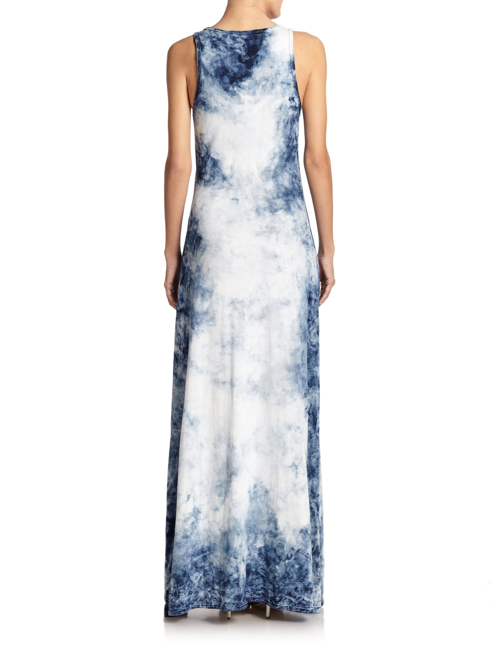 ralph lauren tie dye maxi dress