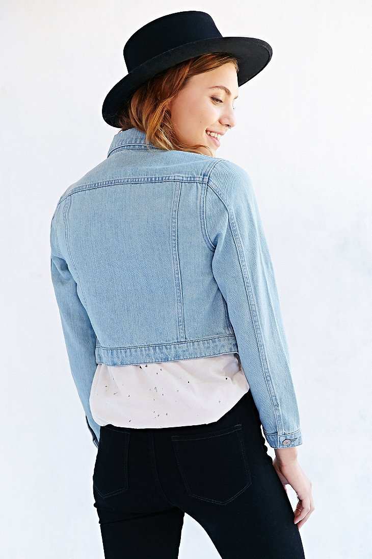 bdg cropped denim jacket
