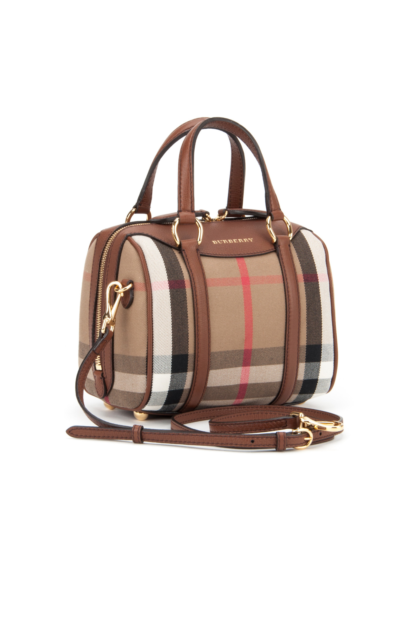 Burberry Small Alchester Bag in Brown (TAN) | Lyst