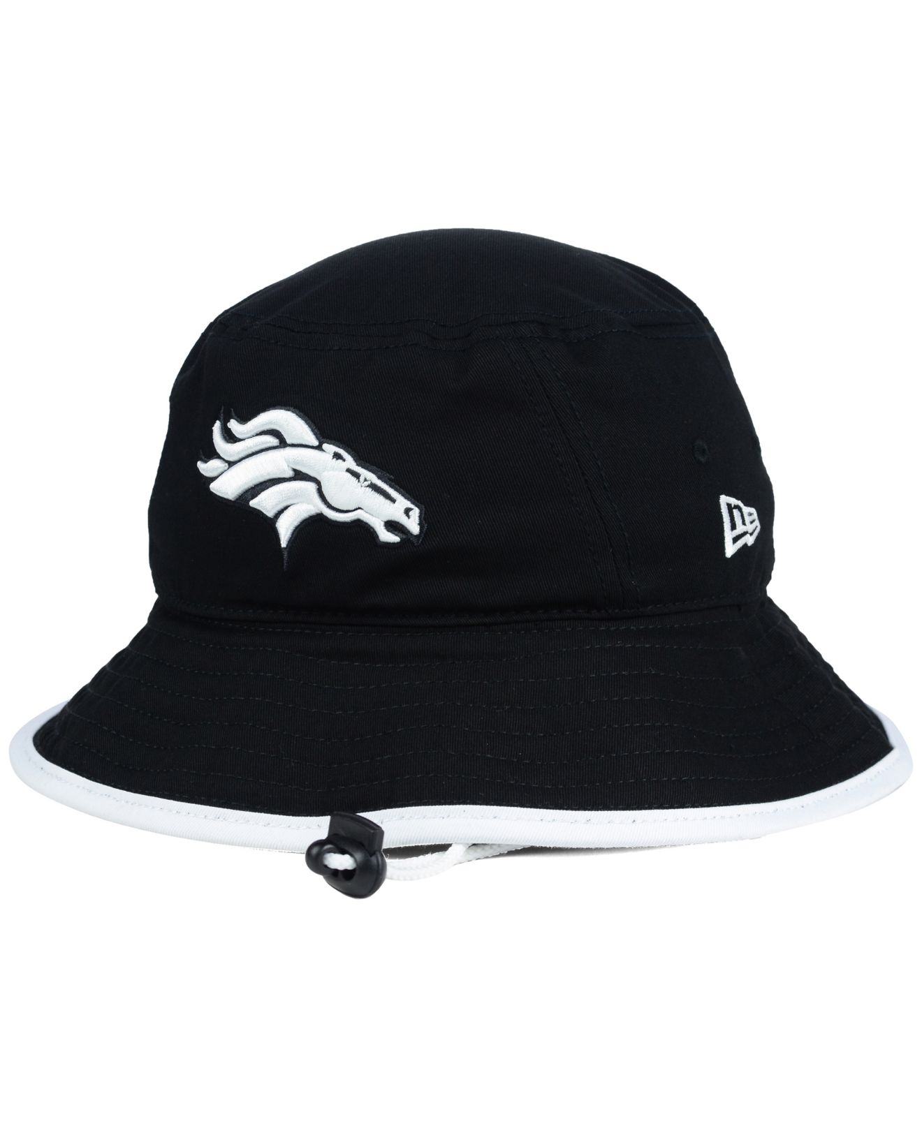 Lyst Ktz Denver Broncos Nfl Black White Bucket Hat in Black