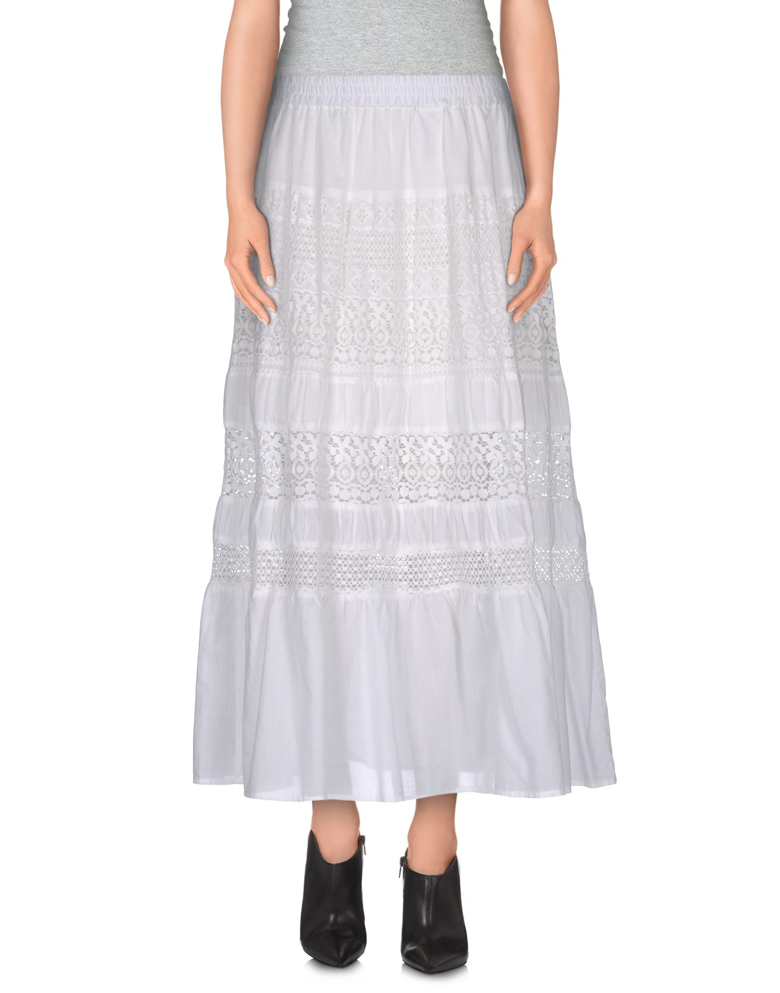 Lyst - Michael Michael Kors 3/4 Length Skirt in White