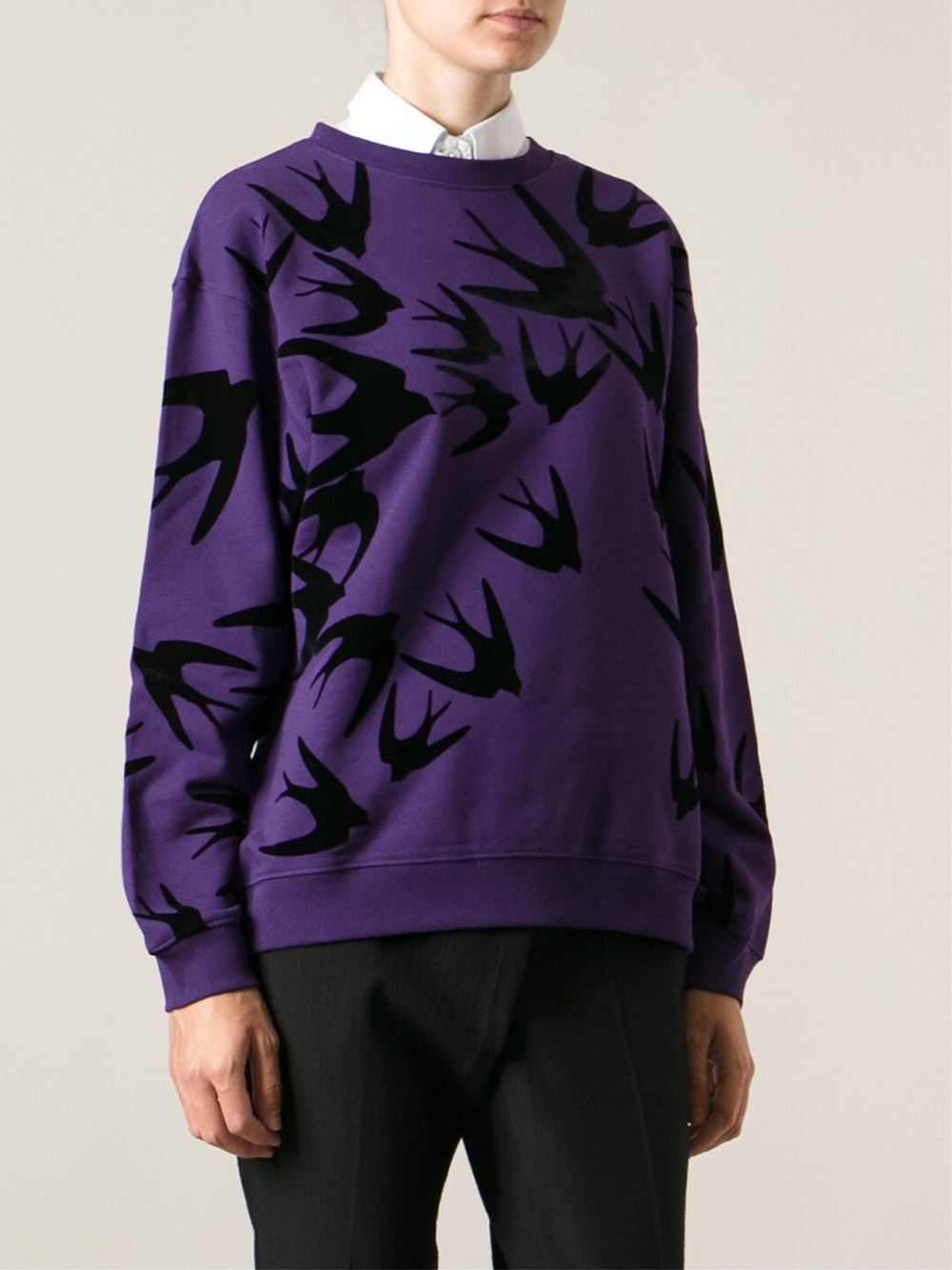 mcq swallow sweatshirt