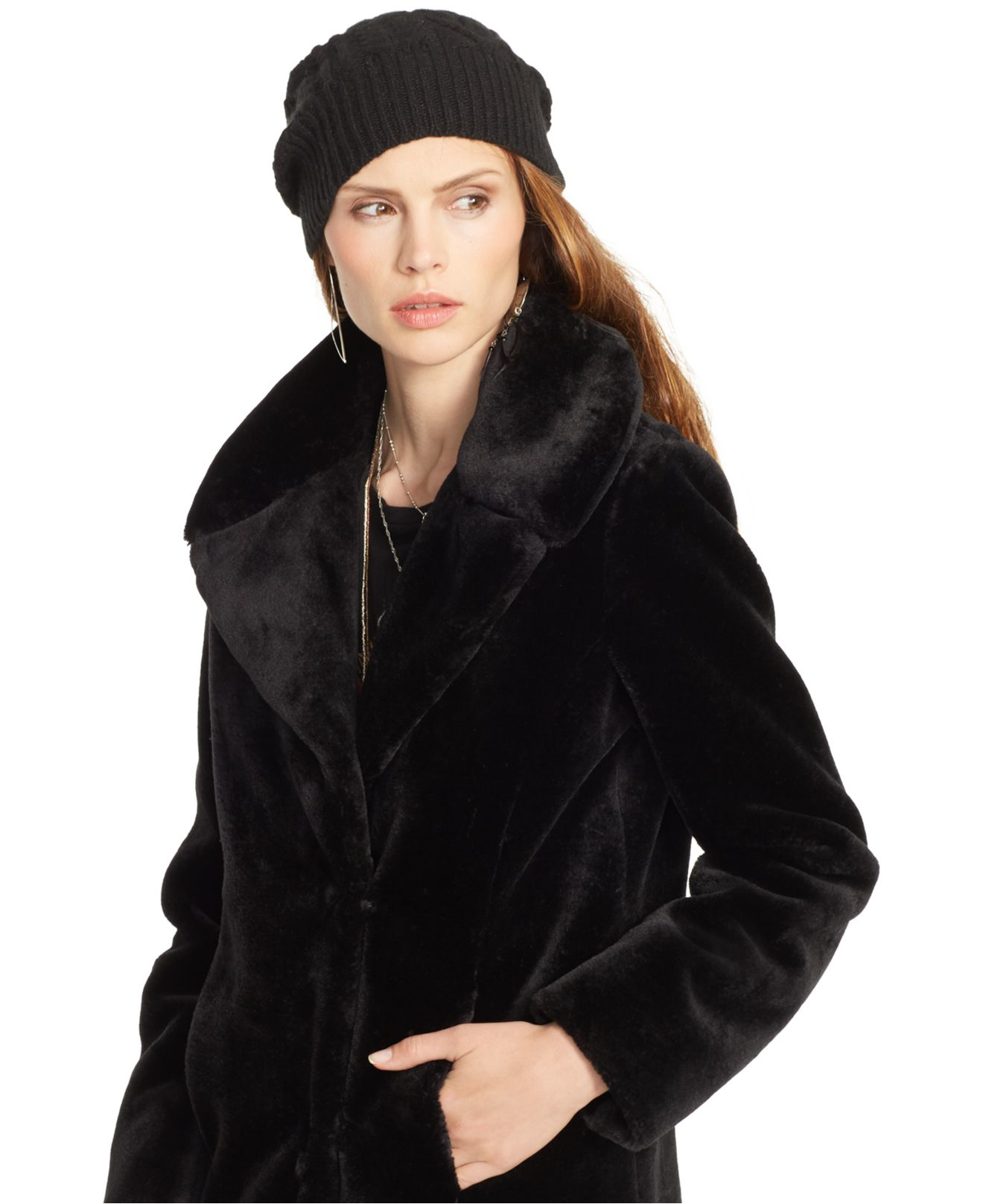 ralph lauren faux fur