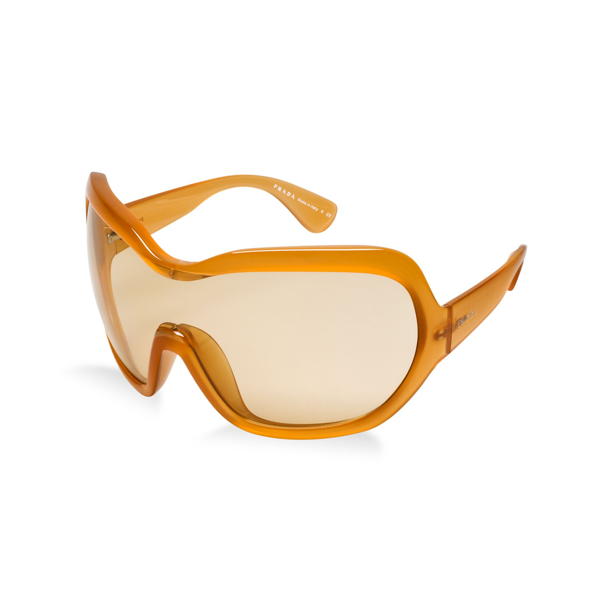 Lyst Prada Sunglasses Pr 05os in Yellow