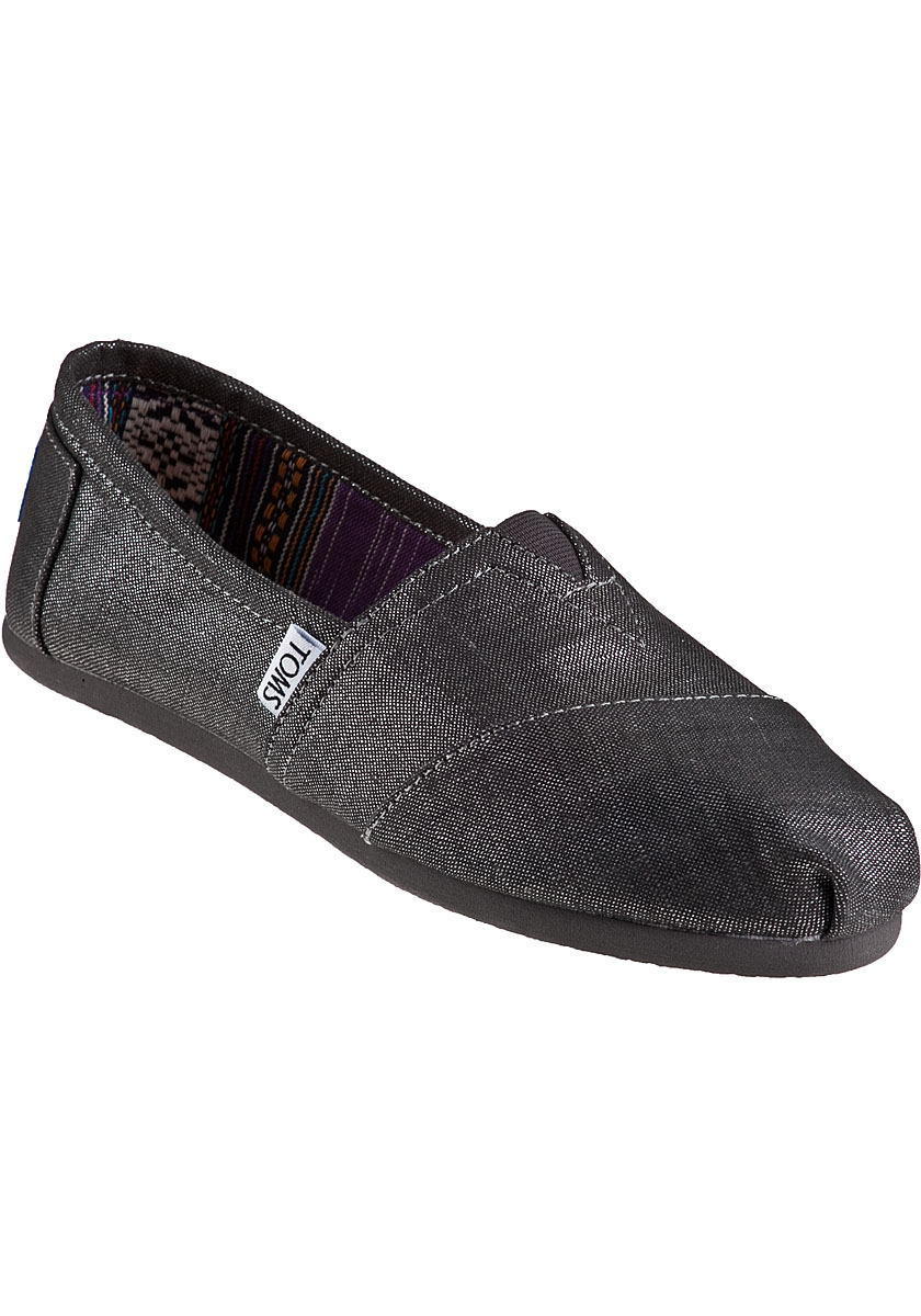 toms black metallic
