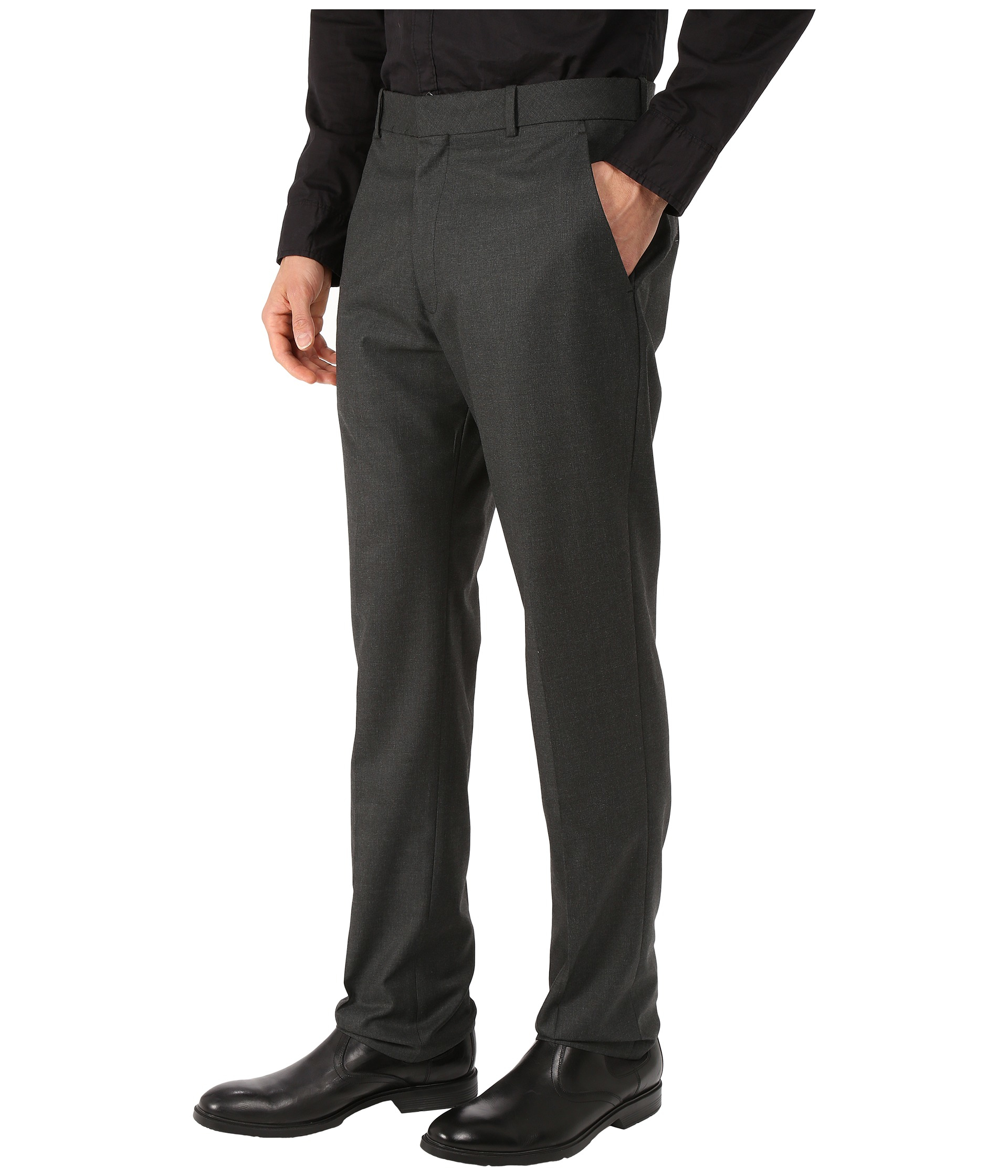 perry ellis slim fit pants