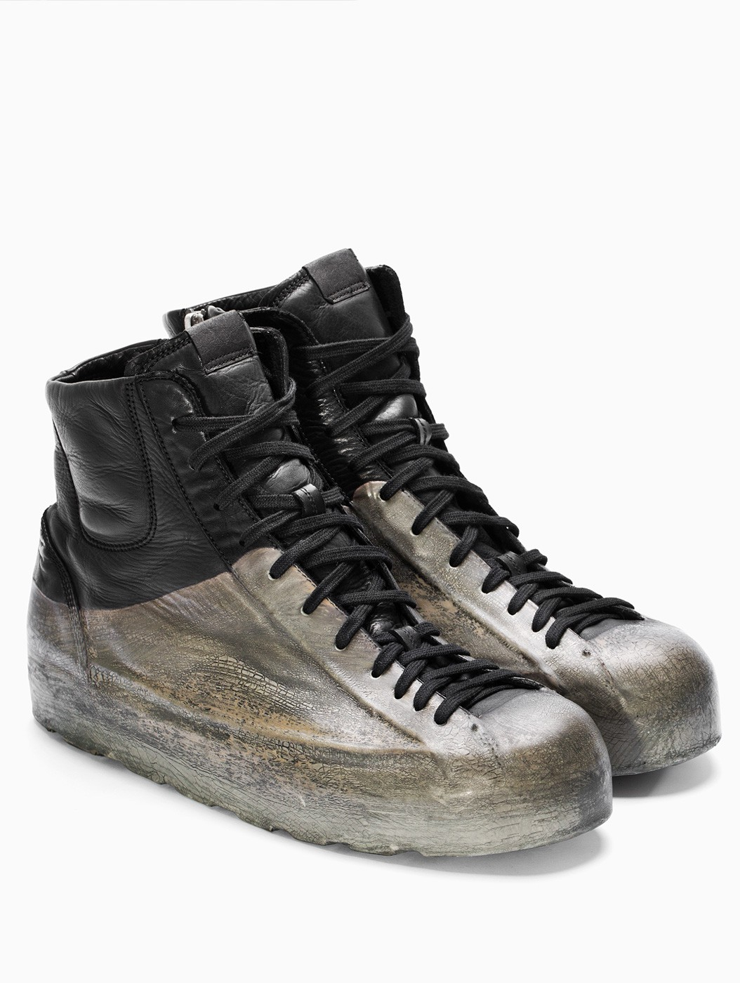 Lyst Oxs Rubber Soul HighBottom Sneakers in Black for Men