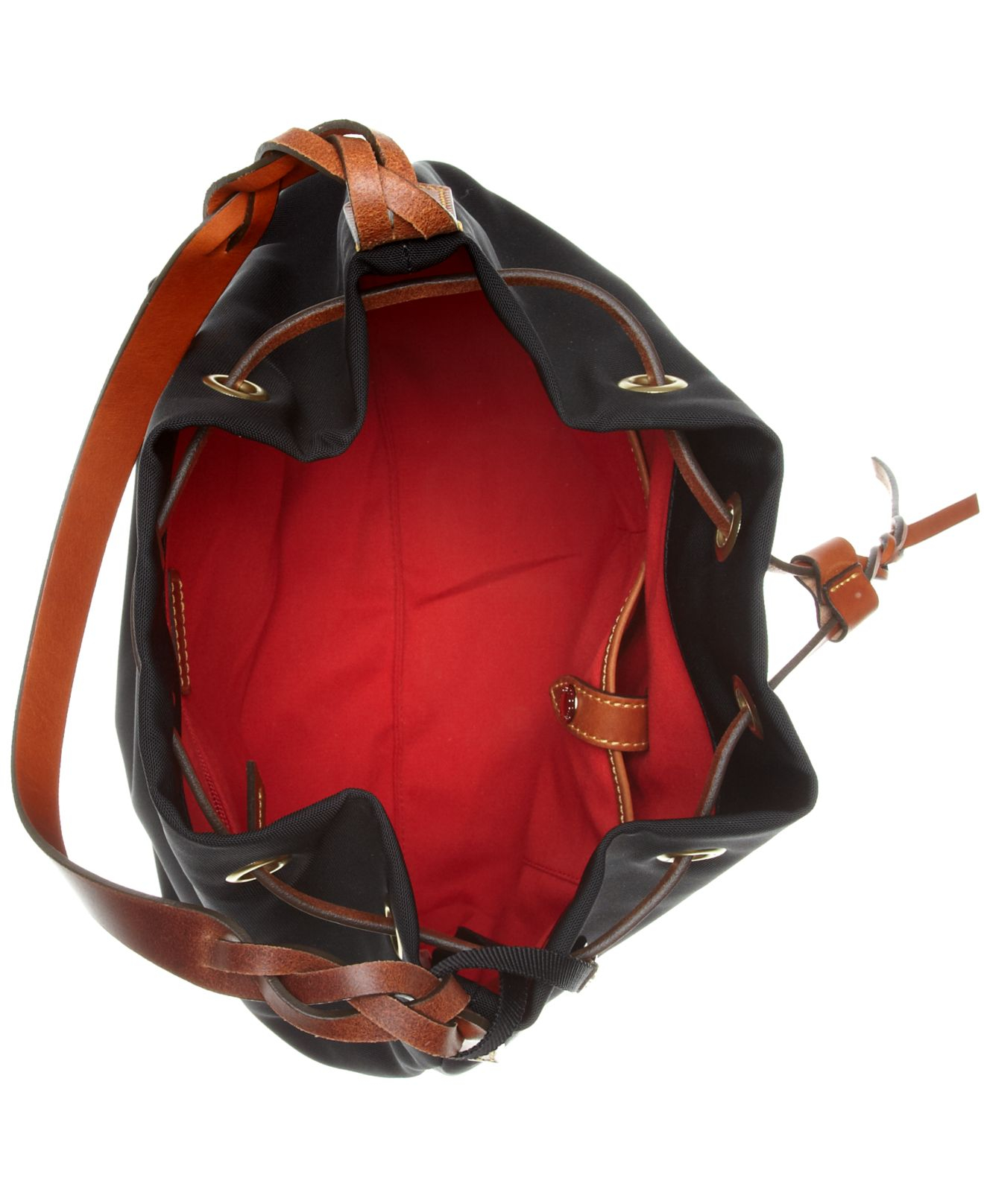dooney bourke drawstring bucket bag