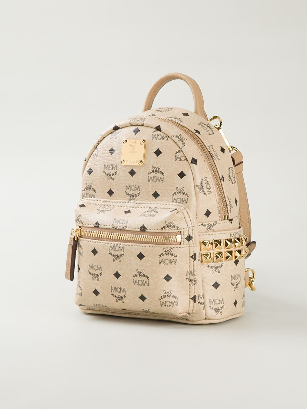 SAMthing Fab By Yeng - Original Vs Fake Both tag AT-B1212 (Mini PU Backpack)  Color both Beige ✓ please be inform na wala pong Mall pullout si Anello,  Wala pong Authentic Quality