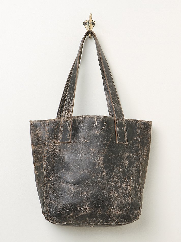 Lyst Free People Bed Stu Womens Stevie Distressed Tote in Black