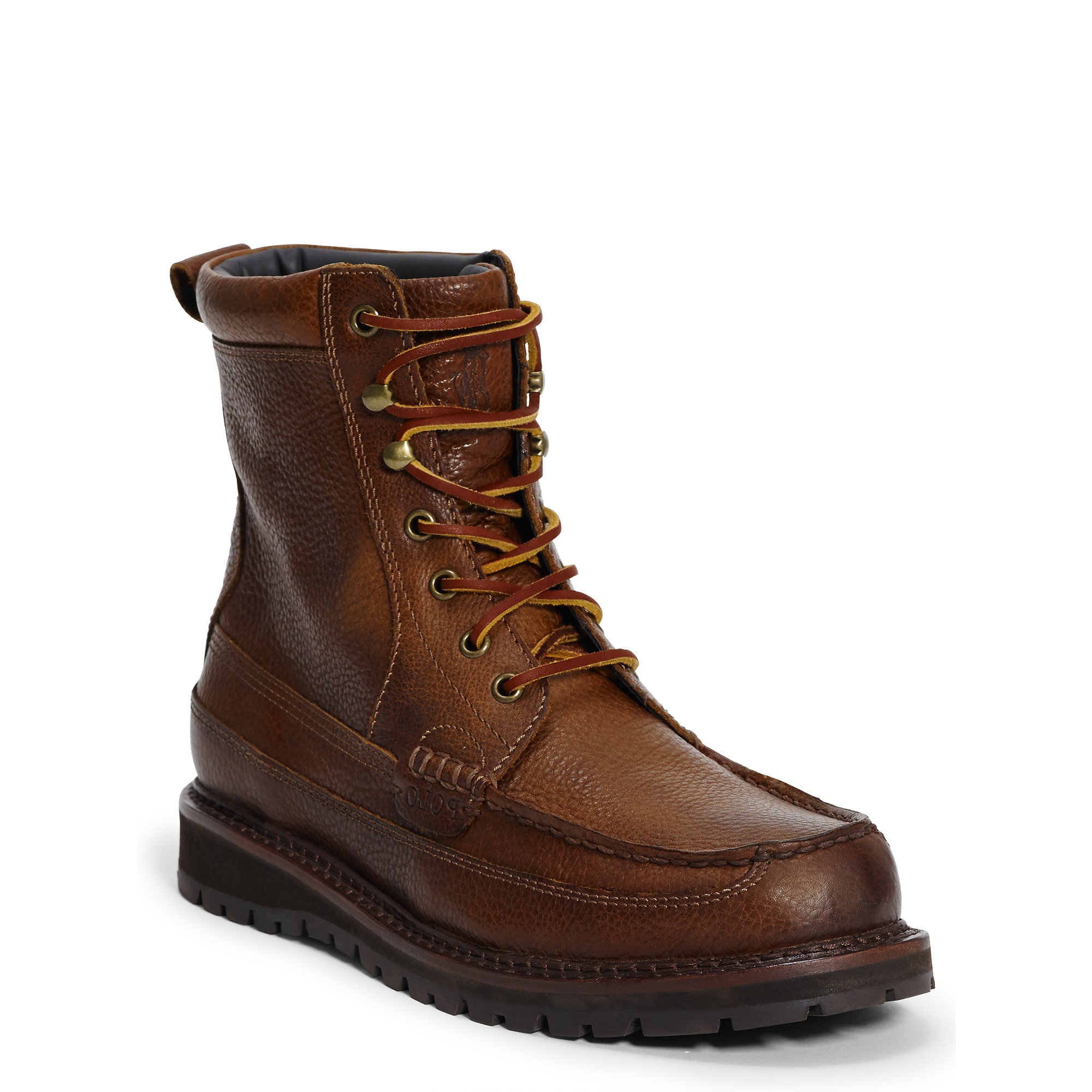 Lyst - Polo Ralph Lauren Willingcott Leather Boot in Brown for Men