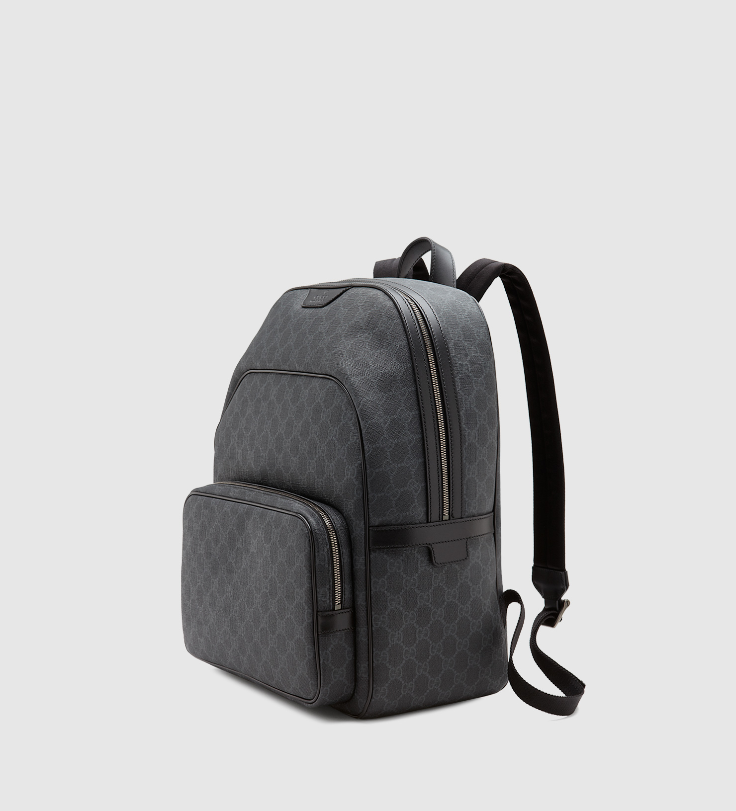 black gucci supreme backpack