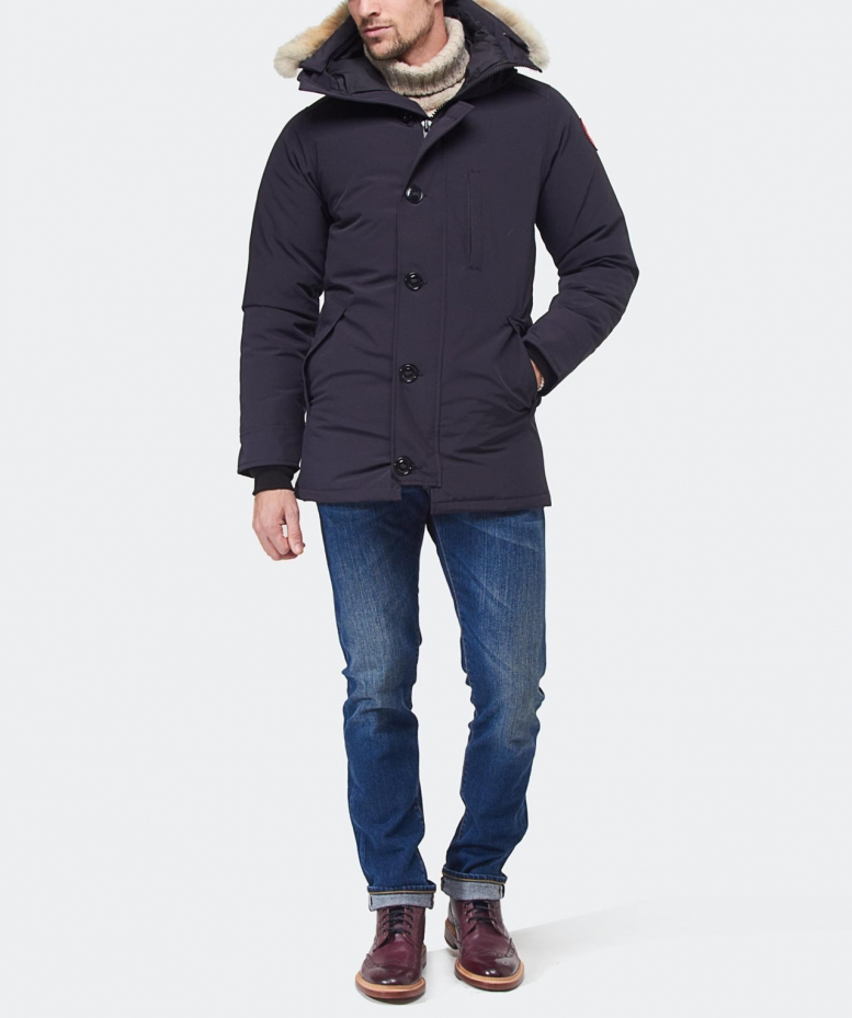 parka the château canada goose navy parka the château canada goose navy