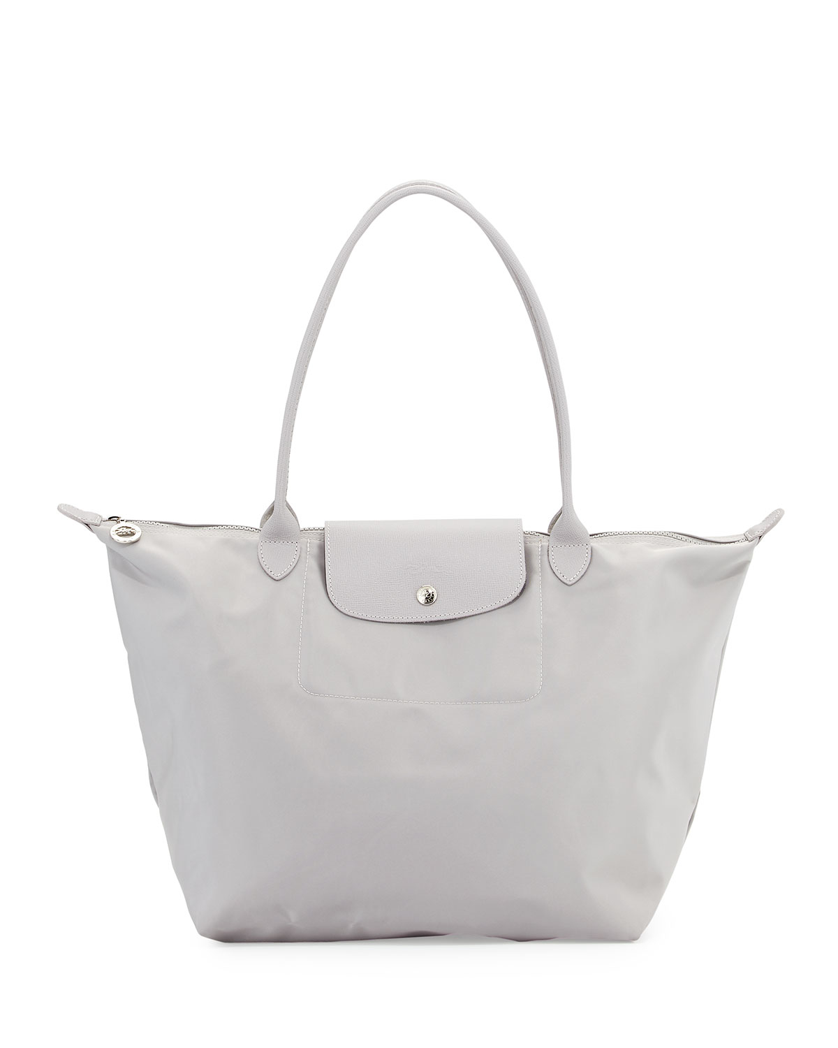 Longchamp Le Pliage Neo Large Shoulder Tote Bag in Gray | Lyst