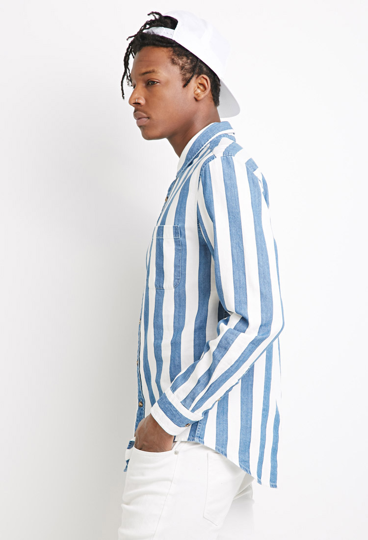 striped men