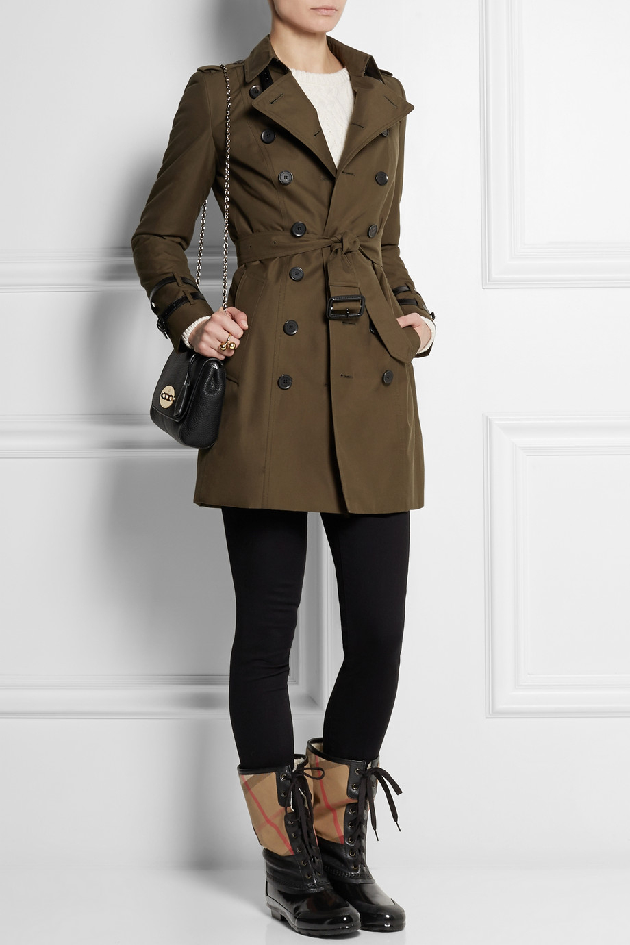 burberry duck boots