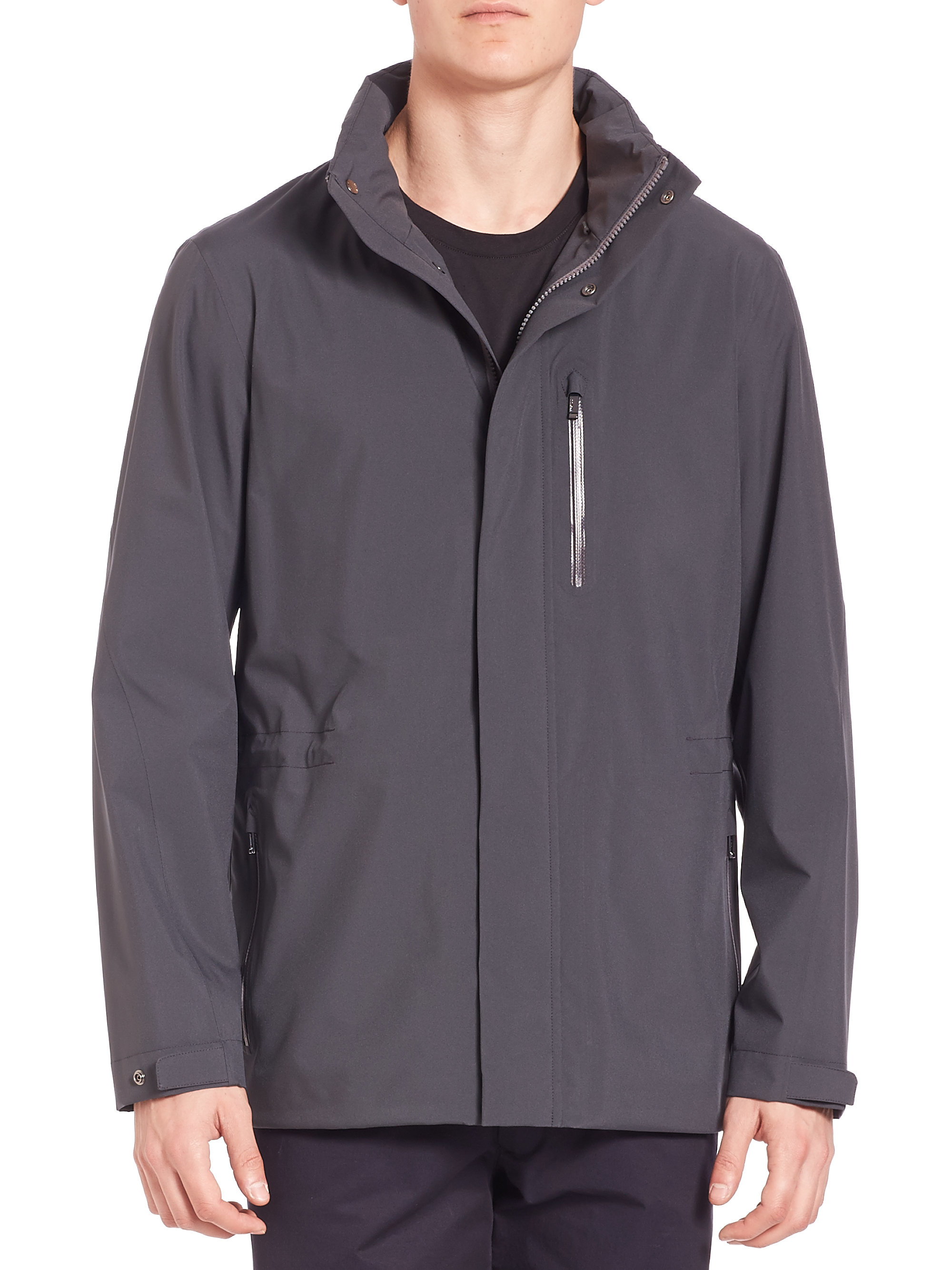 zegna rain jacket