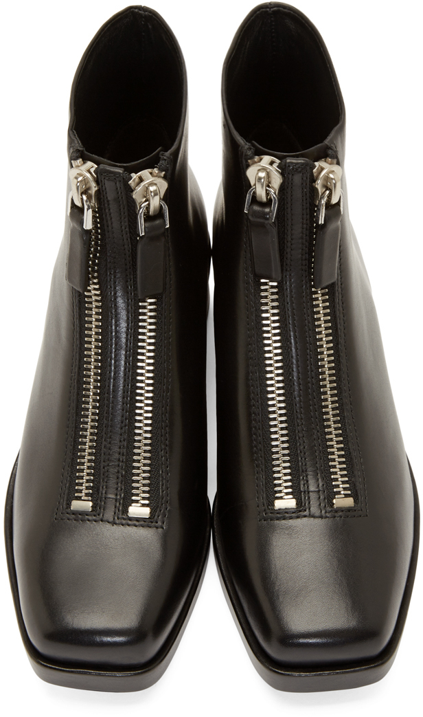 alexander wang zipper boots