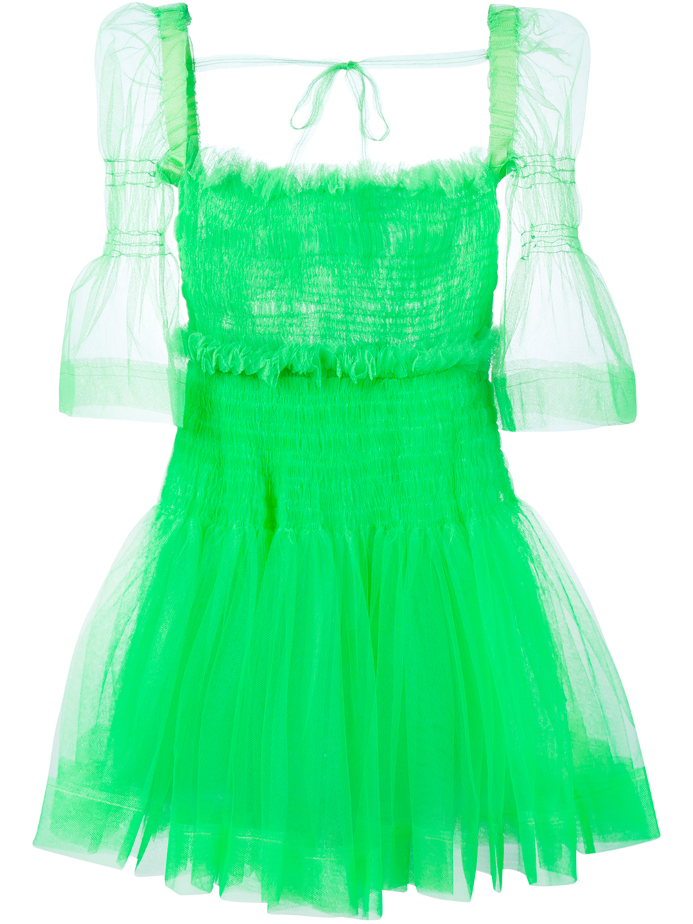 molly goddard green dress