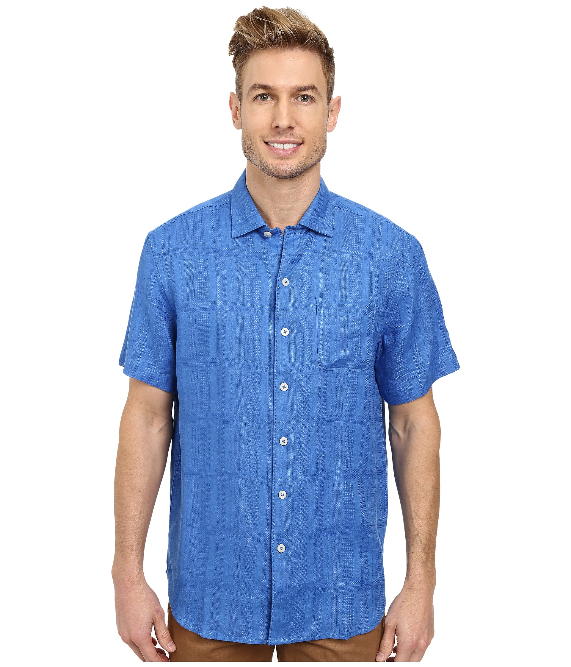 Lyst Tommy Bahama San Marino Camp Shirt in Blue for Men