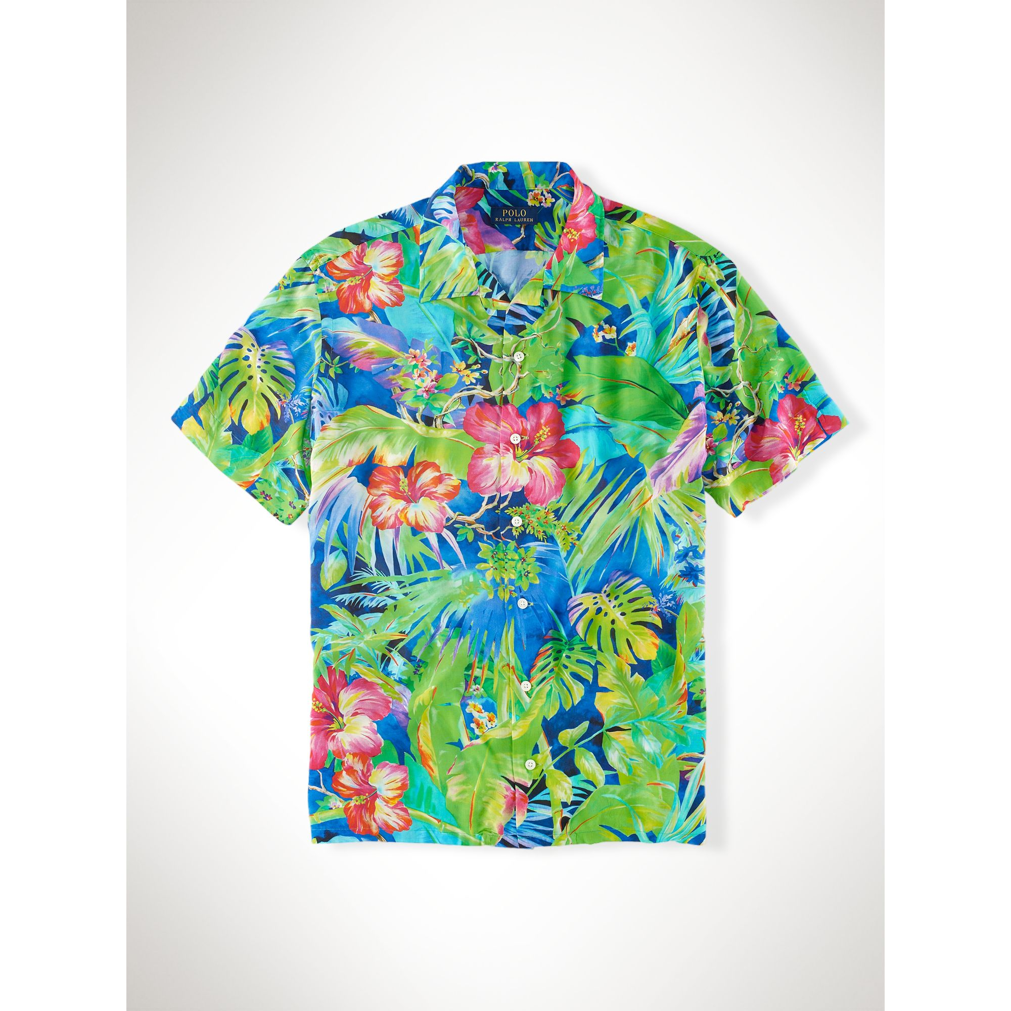 Polo Ralph Lauren Floral-Print Camp Shirt for Men | Lyst