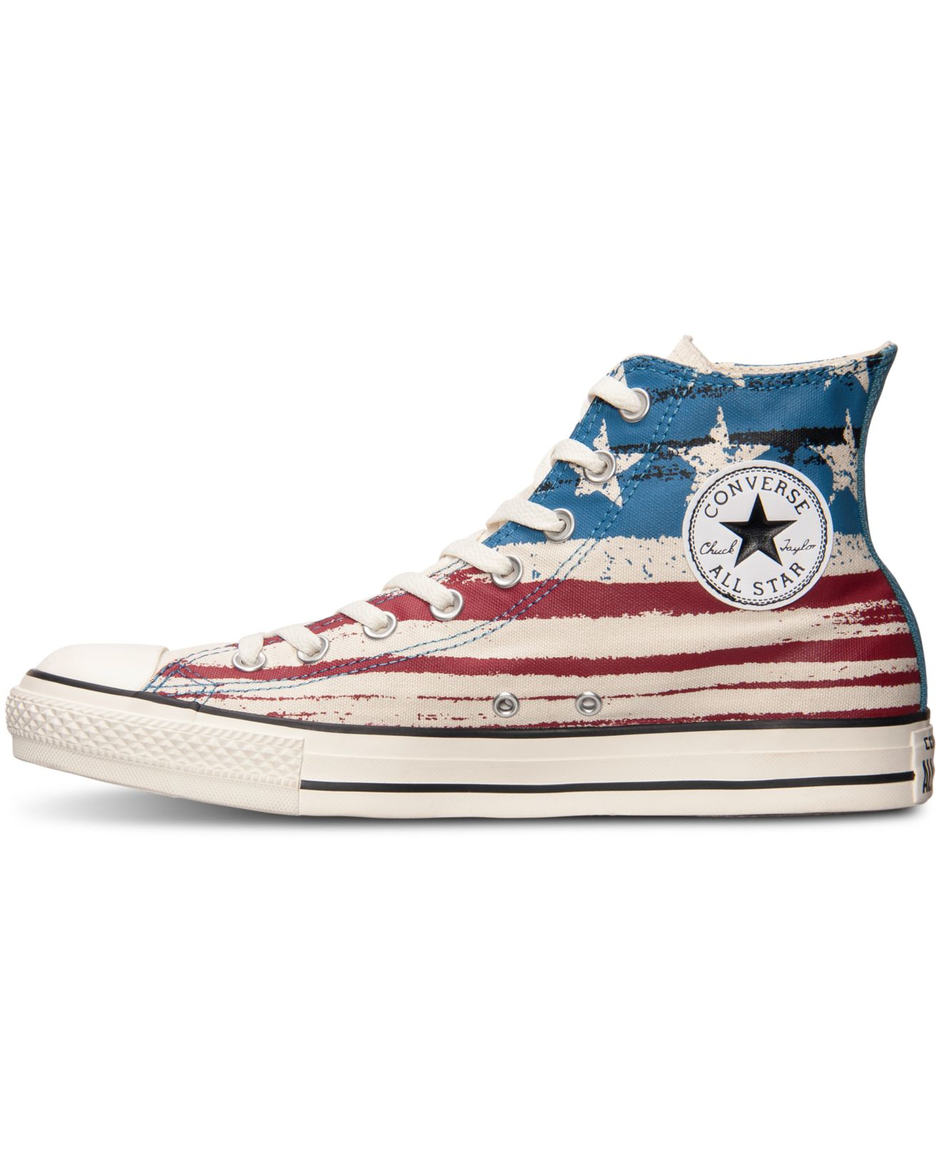 Converse Men's Chuck Taylor High Usa Flag Print Casual Sneakers From Finish  Line in Red for Men - Lyst