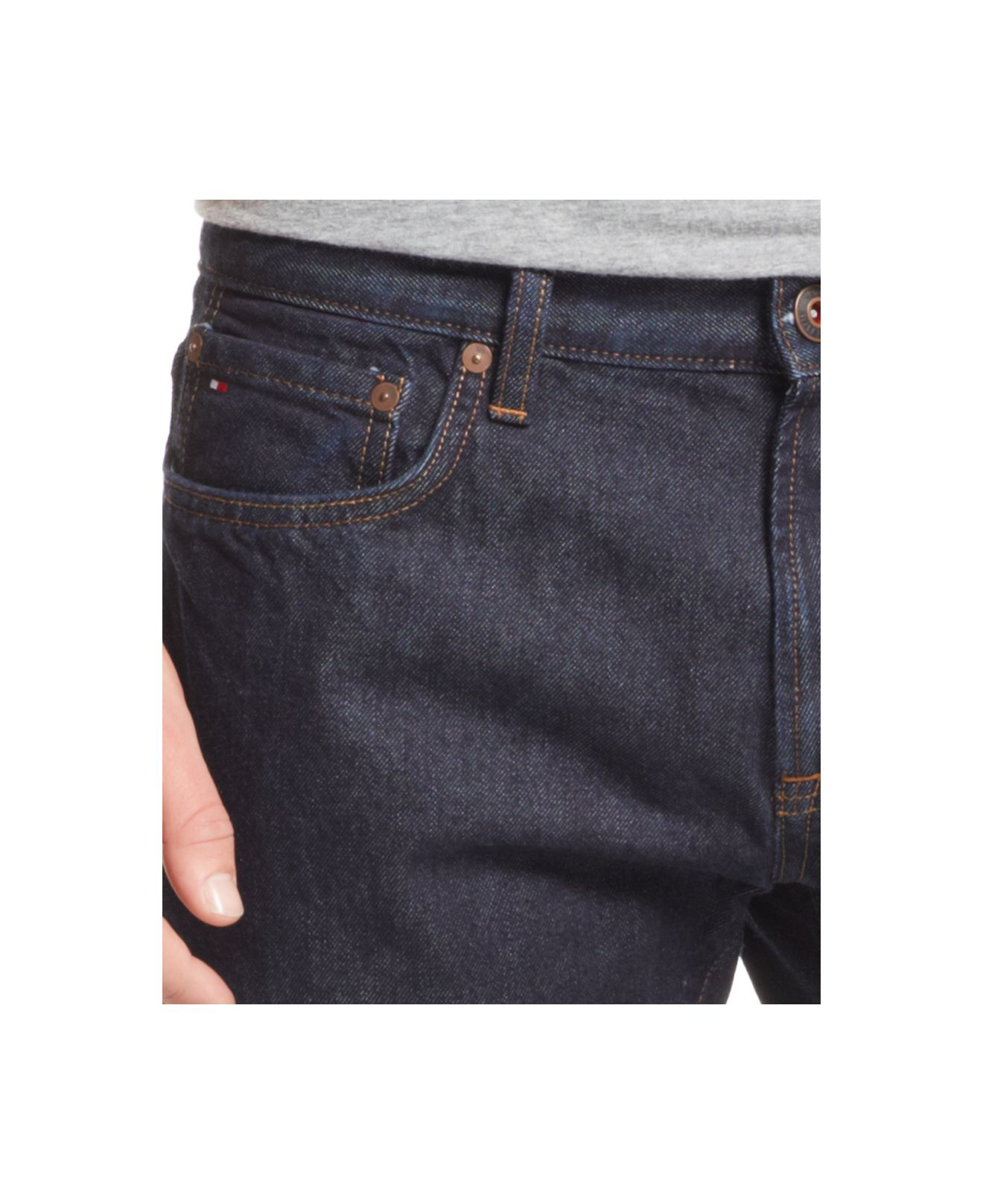 tommy hilfiger selvedge jeans