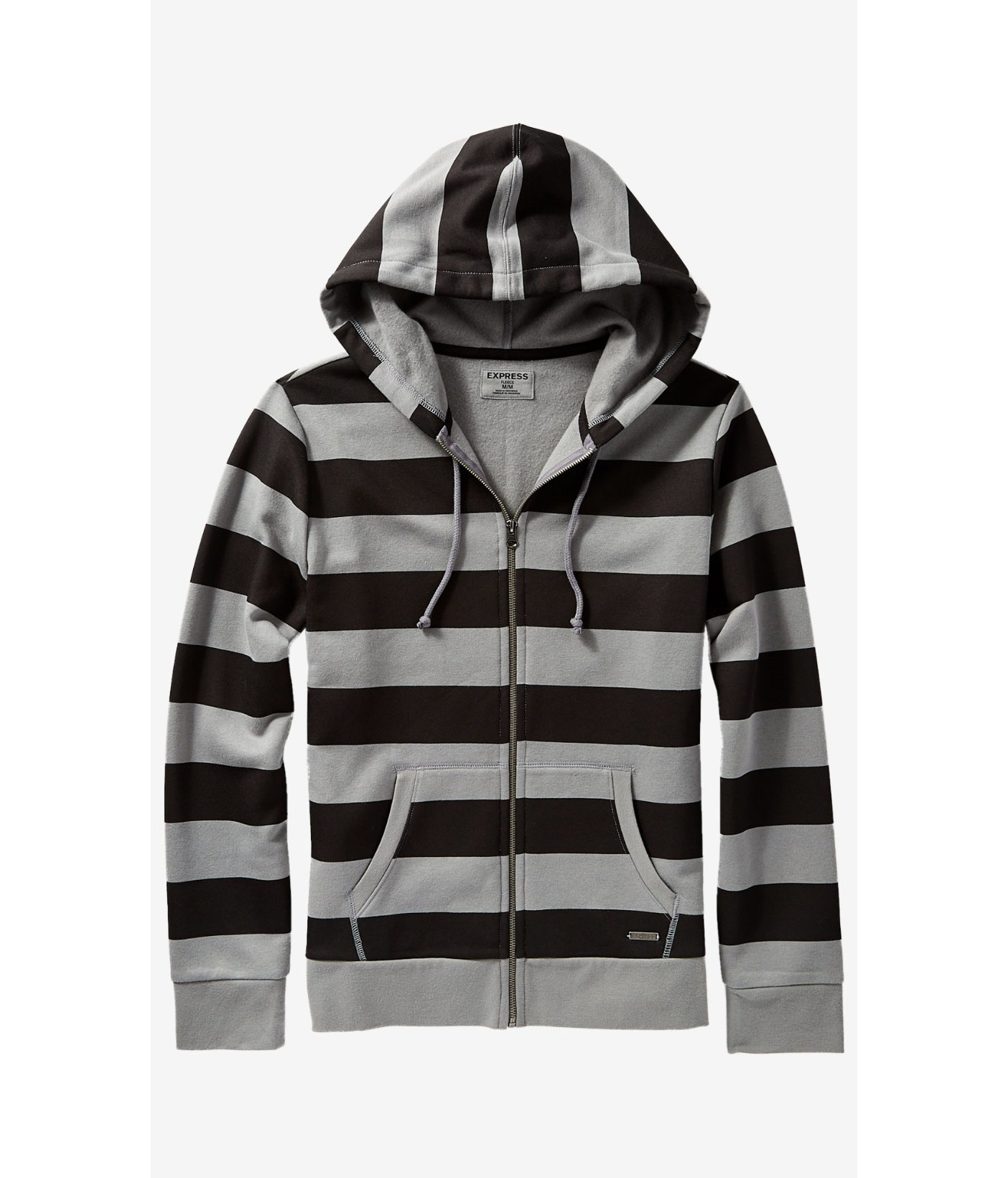 Gray Striped Hoodie Belgium, SAVE 35% - raptorunderlayment.com
