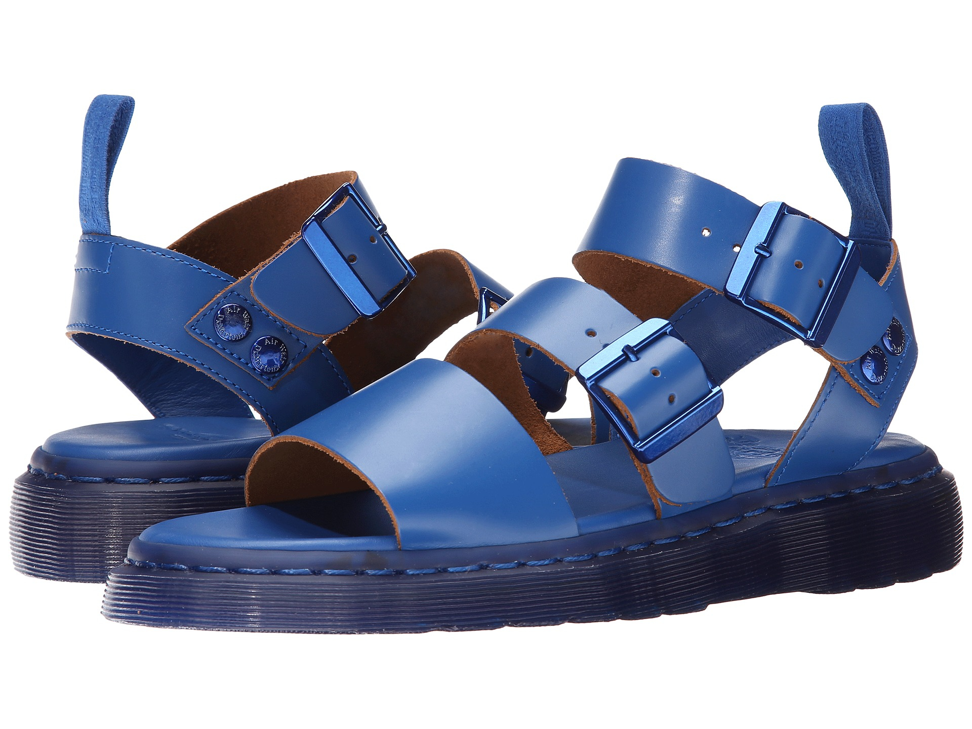 dr martens blue sandals