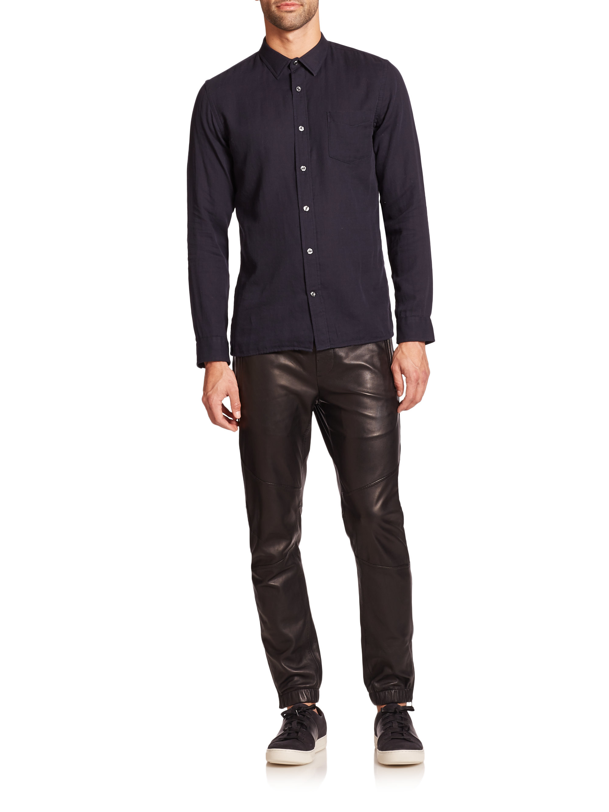 moto jogger pants