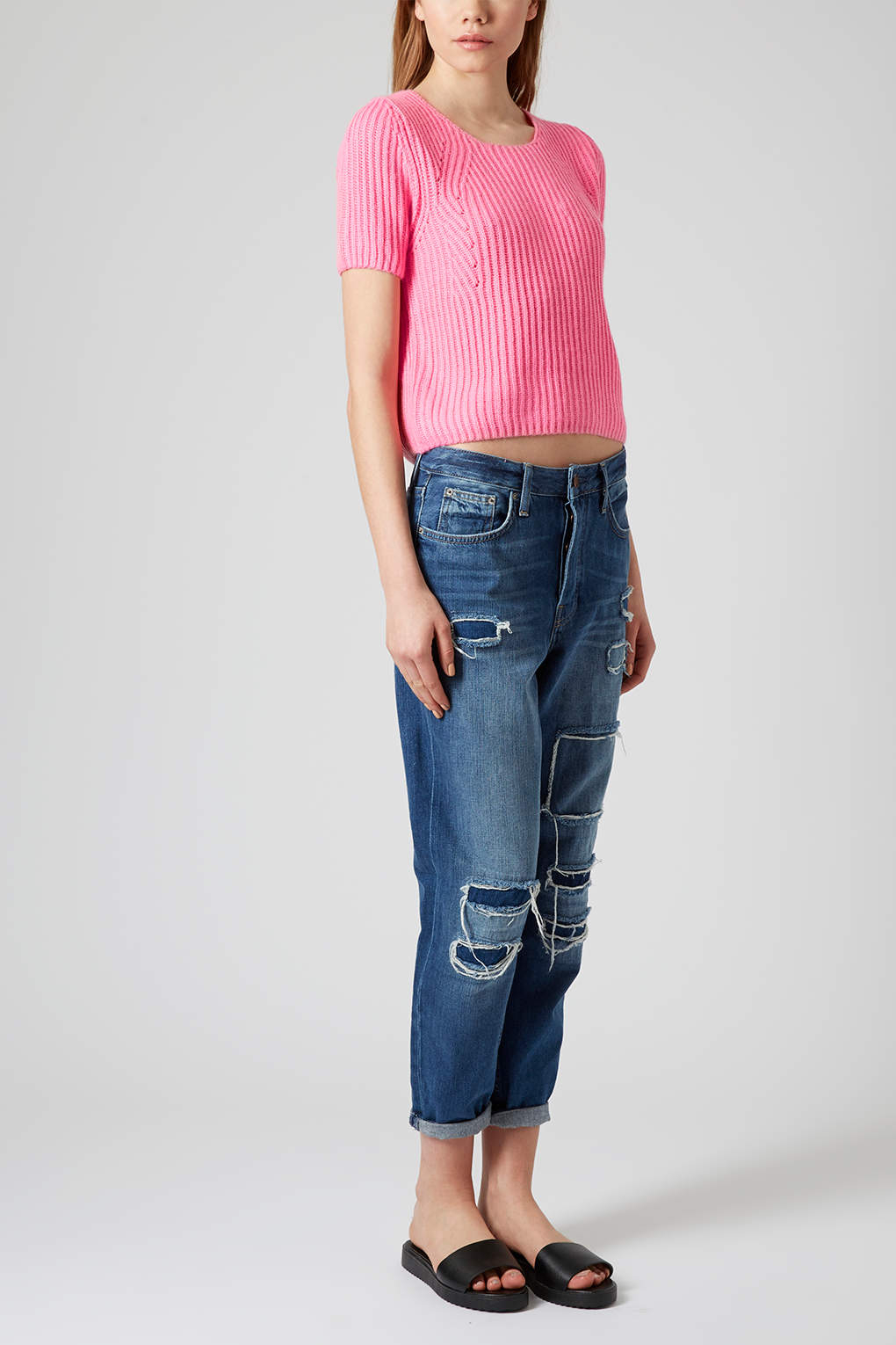 simple blouse design back side image
