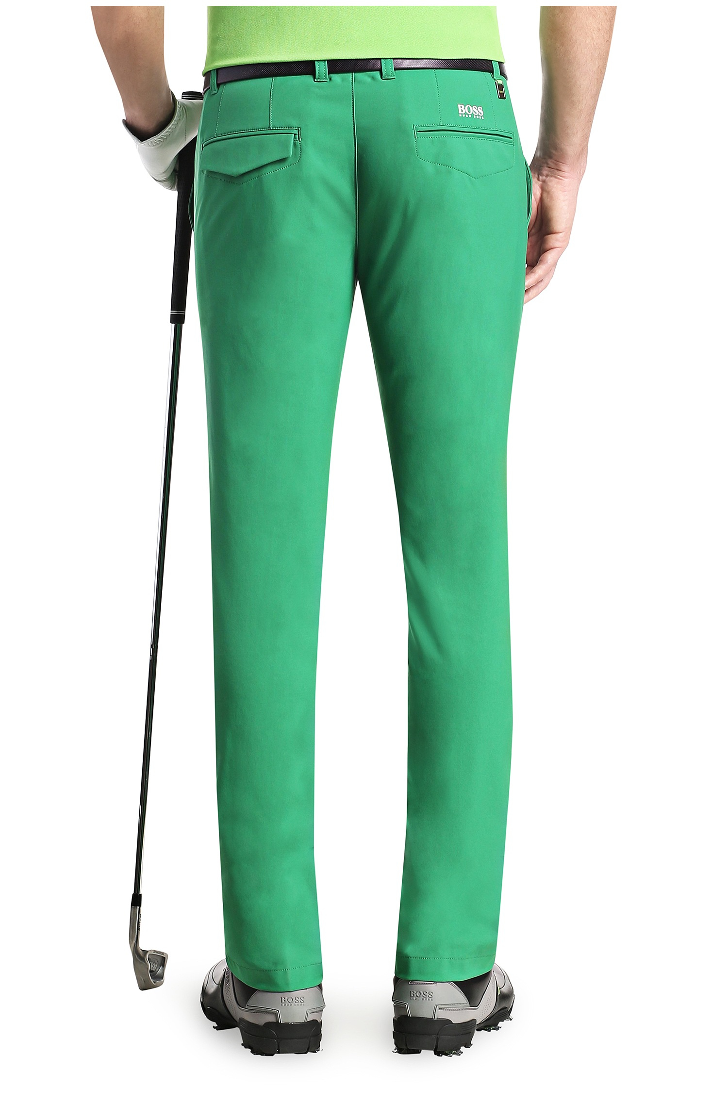 BOSS Green Synthetic Golf Trousers In Fabric Blend: 'hakan 7' in Green for  Men - Lyst